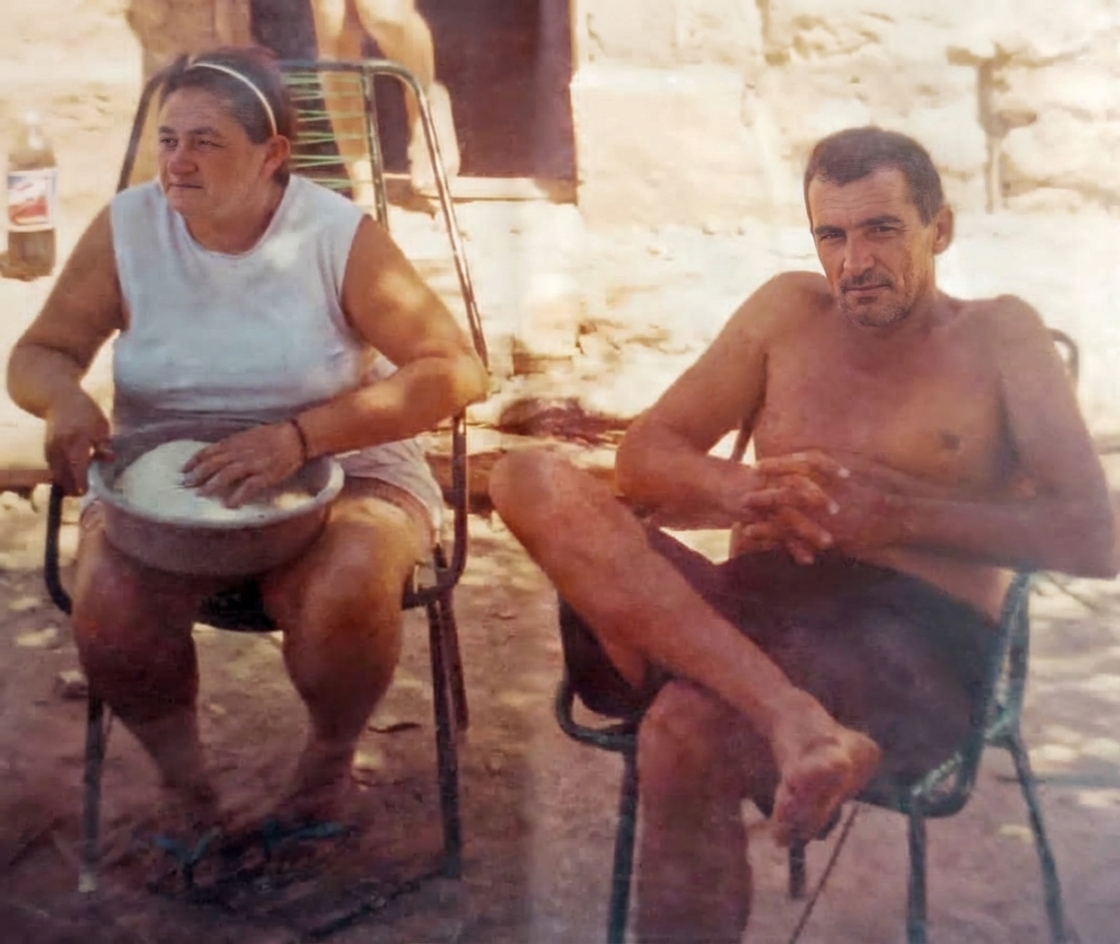 Foto restaurada com IA em alta resolução