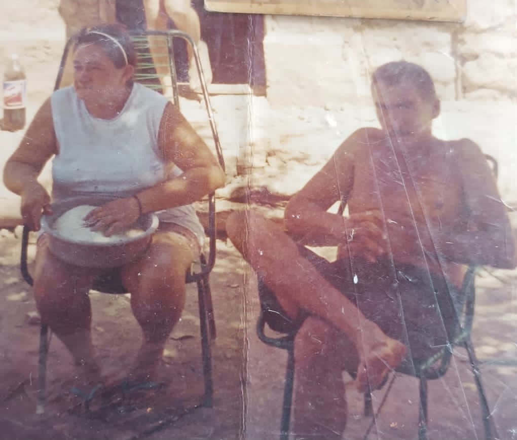 Foto original de 1960 antes da restauração